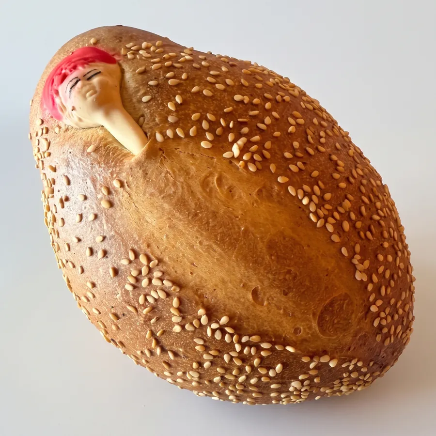 Pan de muerto de canela